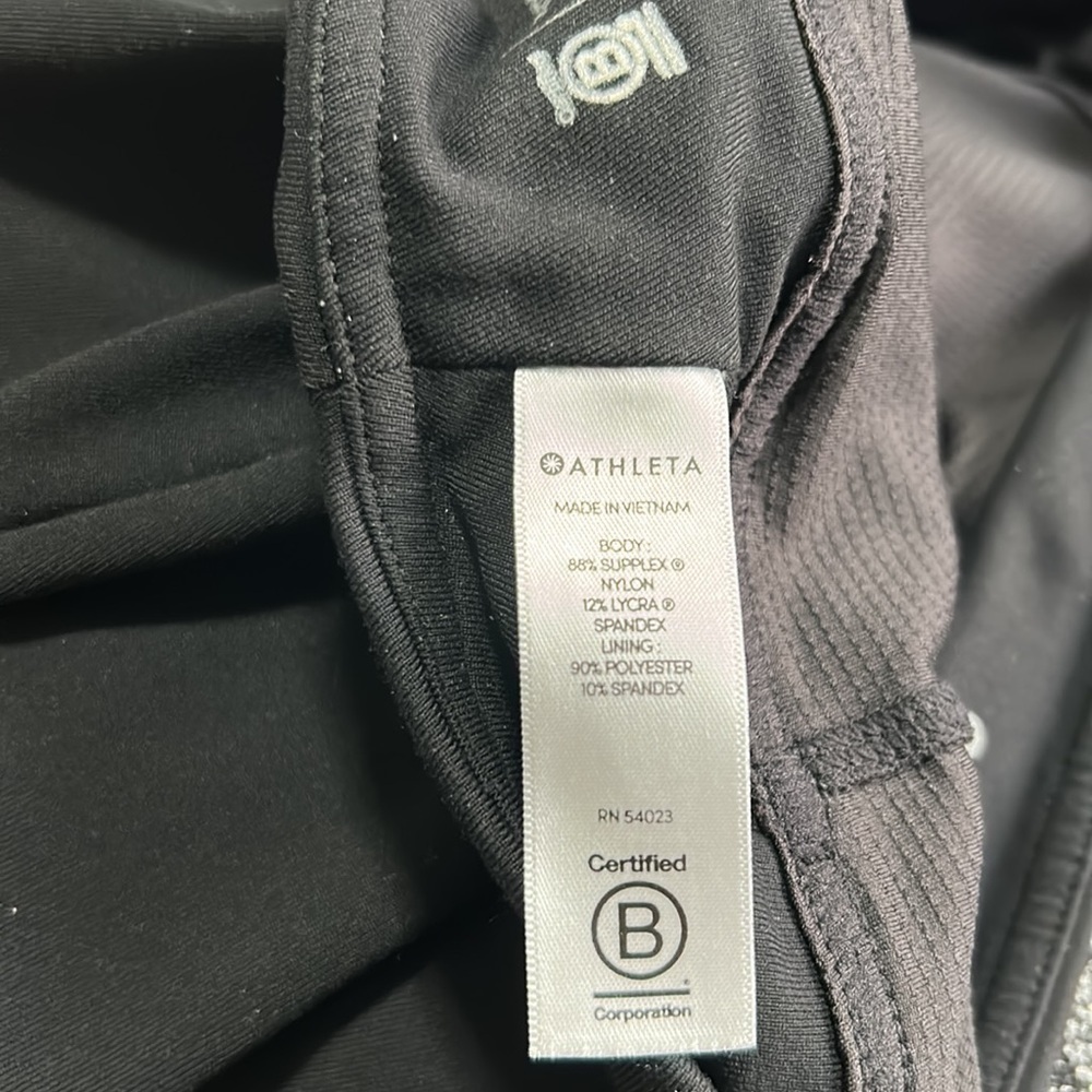 Athleta Women's Sweet Sport Skirt Skort Black Sz XS - Picture 9 of 11
